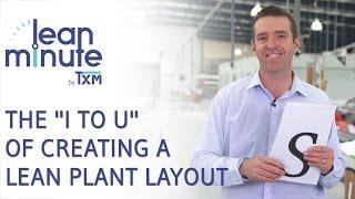 The "I to U" of Creating a Lean Plant Layout