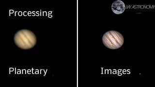 Processing Planetary Images