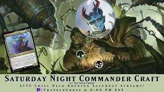 [VOD] Commander Crafts! LIVE deck brewing, The Seth Cross builds Camellia, the Seedmiser!