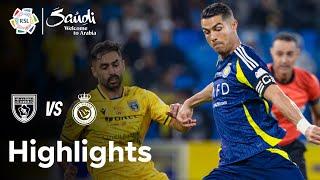 Laporte salvages a point for Nassr. CR7 & co held by Taawoun | Highlights presented by Visit Saudi