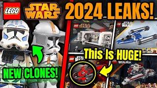 EVERY 2024 LEGO STAR WARS CLONE TROOPER LEAK SO FAR! Captain Rex, ARC Fives, Commander Cody & More!