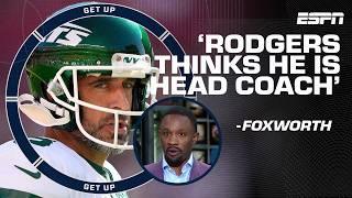 'Aaron Rodgers feels like he's the HEAD COACH' - Foxworth on Jets outlook after loss  | Get Up