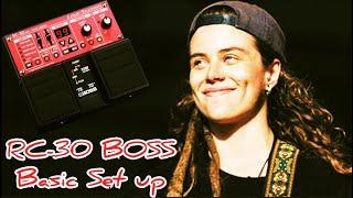 Boss RC-30 Loop Pedal Basic Set up (Tutorial) - Notion Tash Sultana Guitar Gear Pt. 1