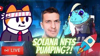 Solana NFTs pumping?! Latest Solana NFT Alpha