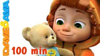 Teddy Bear, Teddy Bear, Turn Around | Nursery Rhymes for Kids and Children | Baby Song Dave and Ava