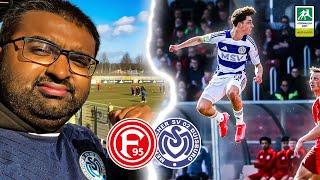 DITTGEN NETZT IM STRASSENBAHNDERBY! Fortuna Düsseldorf II vs. MSV Duisburg  | STADIONVLOG 70