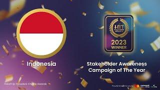 Stakeholder Awareness Campaign of The Year - Indonesia | Halal In Travel Awards 2023