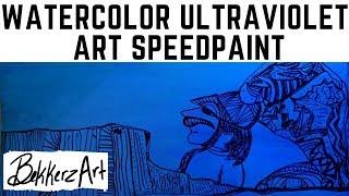 Watercolor Ultraviolet Art Speedpaint [2019]