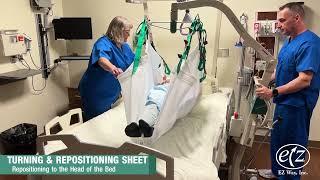 Repositioning and Turning Sheet - Repositioning a Person Instructional Video