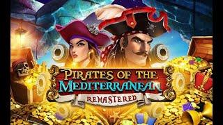 Pirates of the Mediterranean Remastered slot Spearhead Studios - Gameplay