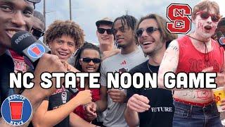 NC State Tailgate Interviews - NOTRE DAME NOON GAME