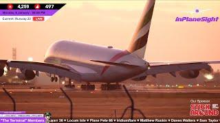 ️ EMIRATES A380 DIVERSION! - Live Aviation @ Adelaide Airport ( YPAD / ADL) + ATC ️