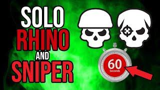 DMZ • Solo the RHINO & SNIPER within 60 SECONDS • Hunting Party Mission