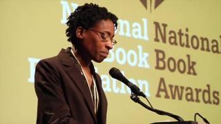 Jacqueline Woodson reads from Brown Girl Dreaming at 2014 NBA Finalists Reading