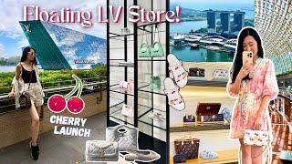 SINGAPORE Luxury Vlog: World’s ONLY Floating Louis Vuitton  | CHANEL Shopping & Unboxing