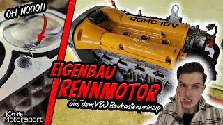 Eigenbau Rennmotor aus dem VW Baukasten Prinzip | Polo/Golf 16V | AFH | Küthe Motorsport