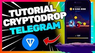  TUTORIAL CRYPTODROP  COMO GANAR DINERO GRATIS CON BOT DE TELEGRAM AIRDROP CRYPTO 2024