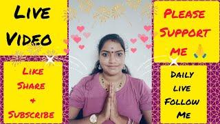 Live# please support me friends #pavanivlogs#live chat with friends 