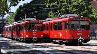 San Diego Trolley in Downtown