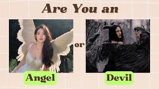 Are You an Angel or Devil? 🪽 Fun Personality Test | Aesthetic Quiz