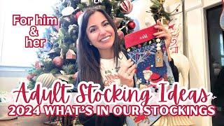 ADULT STOCKING STUFFER IDEAS 2024 | WHAT'S IN MY STOCKING | HUSBAND STOCKING STUFFER IDEAS