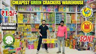 Cheapest Crackers Market Delhi| Green Crackers Warehouse| Wholesale & Retail | Dl84vlogs