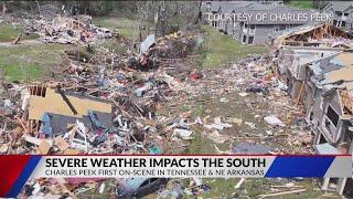 severe weather impacts the south