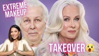 She hasn’t worn makeup in YEARS | Watch her INCREDIBLE Transformation! | MATURE MAKEUP TAKEOVER!