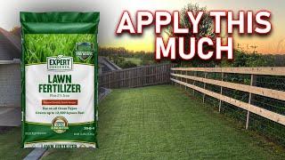 Lawn Fertilizer Recommendations // How Much Fertilizer to Apply Each Year for Healthy Green Grass