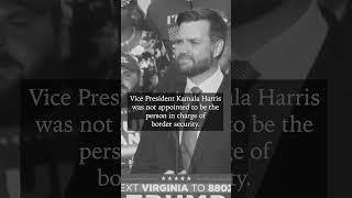 FactChecking Vance’s Attacks on Harris: ‘Border Czar’ #JDVance #Kamala #factcheck