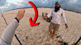 STEALING Fish On The BEACH!