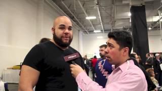 Dr. Lamar Braxton Porter 1495 Sports TV Pro Wrestler for Hire and Chiropractor at WrestleCon