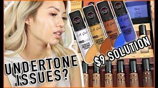 HOW TO GET YOUR PERFECT UNDERTONE | LA GIRL PRO COLOR MIXING PIGMENTS