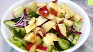 Ensalada de Manzana con un rico Aderezo Casero