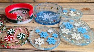 Christmas Gift Ideas Take 2 | Resin Snowflake Coasters | How To for the Resin Crafter