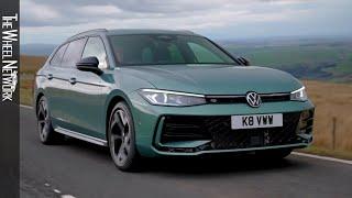 2024 Volkswagen Passat Estate R-Line | Mariposit Green | Driving, Interior, Exterior (UK Spec)