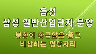 음성 삼성 일반산업단지 분양