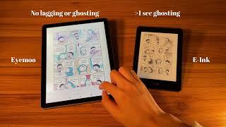 Eyemoo S1 Tablet: RLCD vs. E-Ink Technologies for Colorful Comic Reading