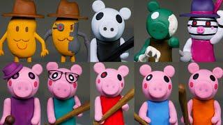 Making all Roblox Piggy Characters  Part 1  Polymer Clay Tutorial