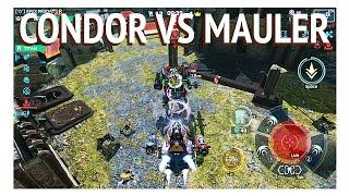 CONDOR VS MAULER (I KILL 3 MAXED MAULERS WITH  CONDOR IN ONE BATTLE) War Robots