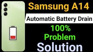 Samsung Galaxy A14 5G Battery Drain Problem | How to Solve Battery Drain Problem in Samsung A14 5G