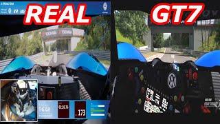 GT7 VS. REALITY - VW ID.R - NORDSCHLEIFE RECORD