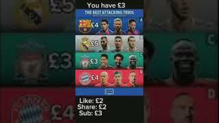 Pick you attacking trio 
