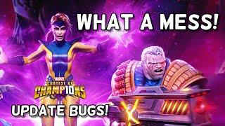 New Update is an Unplayable Mess | Something Has To Improve | Marvel Contest of Champions