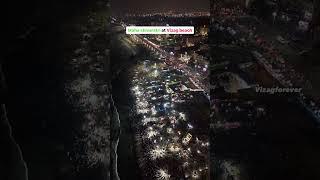 Maha shivaratri at Vizag beach.Video credits: @vizagforever #vizag #visakhapatnam #