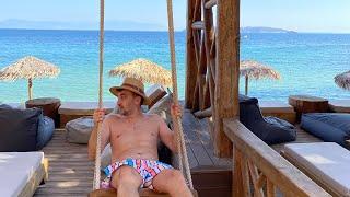 La Scala beach bar - THASSOS - walkaround