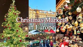 European Christmas markets : Vienna, Dresden, Praha, Budapest | Christmas vlog | travel vlog