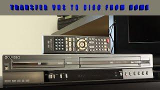 Learn how to record VHS to DVD with a Go Video DVD VCR Combo | Simple Process | Recorder VR3930