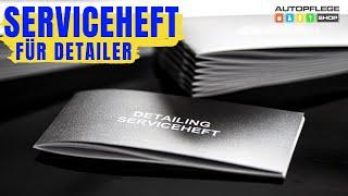 Detailing Serviceheft - NEUHEIT von APS