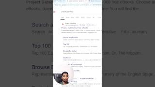 Project Gutenberg || BookFree Reading website|| #books #freebooks #technaresh